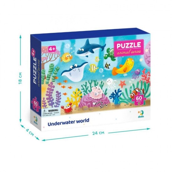 Puzzle---Distractie-cu-animalute-marine--60-piese-DO300378