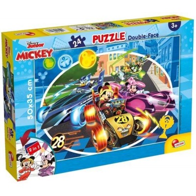Puzzle-de-colorat---Mickey-in-cursa-24-piese-L74099
