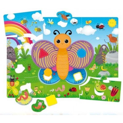 Puzzle-de-podea---Fluturas-cu-forme-si-culori-29-piese-L72156