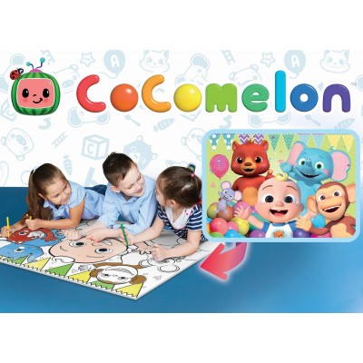 Puzzle-de-colorat-maxi---Cocomelon-si-prietenii-24-piese-L91003