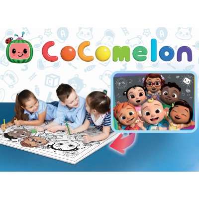 Puzzle-de-colorat-maxi---Invatam-cu-Cocomelon-24-piese-L90990