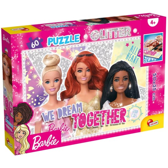 Puzzle-GLITTER-Barbie---SELFIE-60-de-piese-L81165