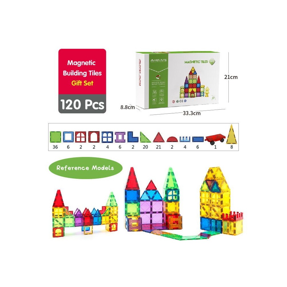 Set-de-constructie-magnetic-3D---120-piese-MPL-120