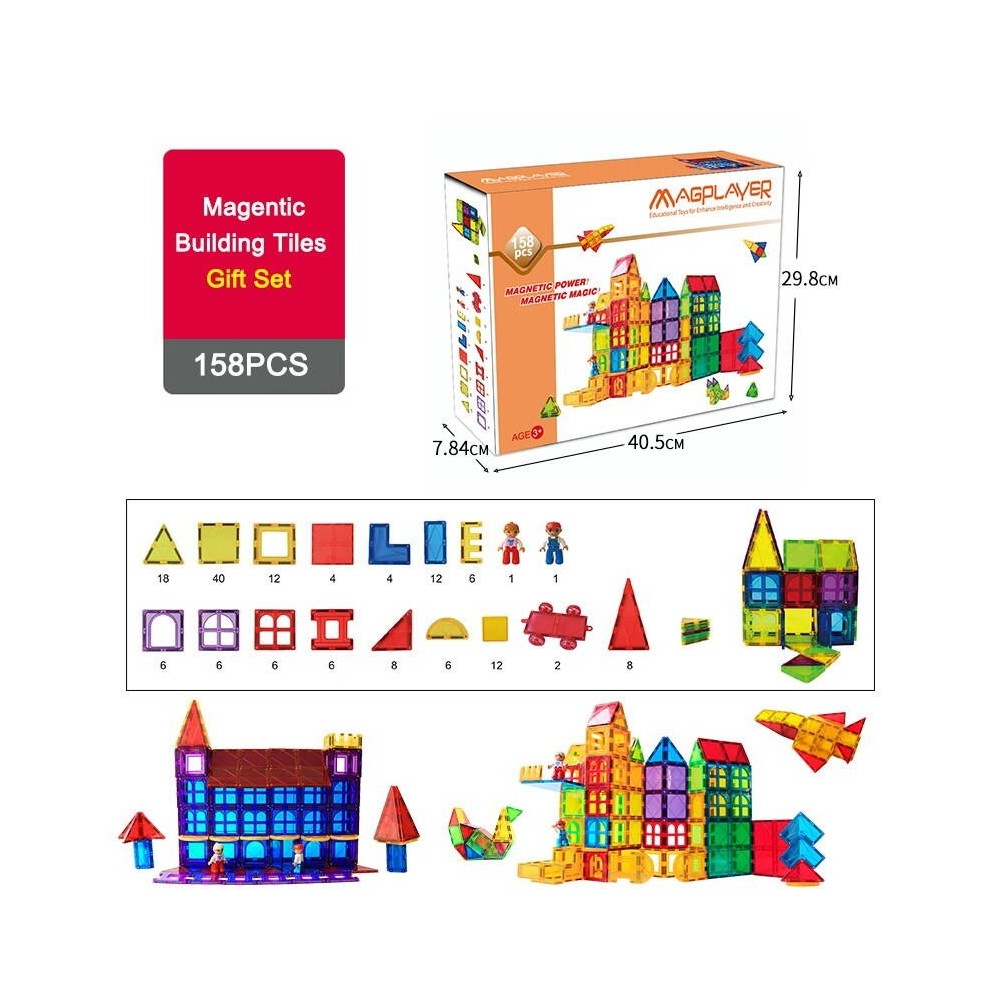 Set-de-constructie-magnetic-3D---158-piese-MPL-158