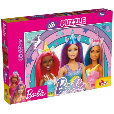 Puzzle---Barbie-si-magia-unicornului-48-piese-L99436