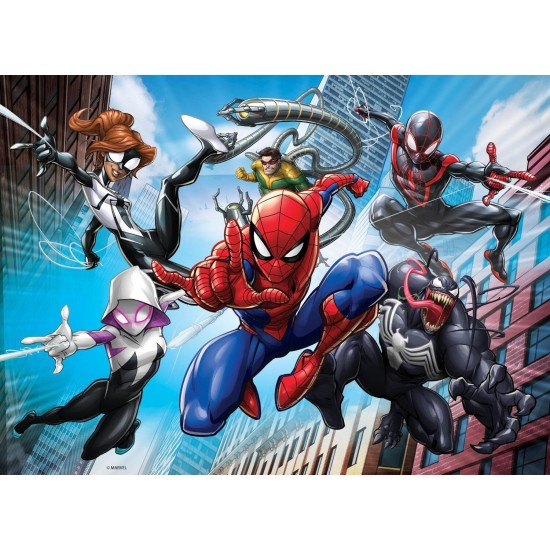 Puzzle-de-colorat---Spiderman-48-de-piese-L99627