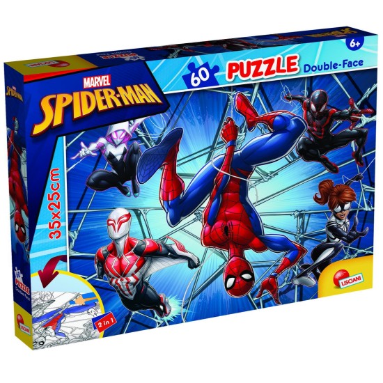 Puzzle-de-colorat---Spiderman-60-de-piese-L99634