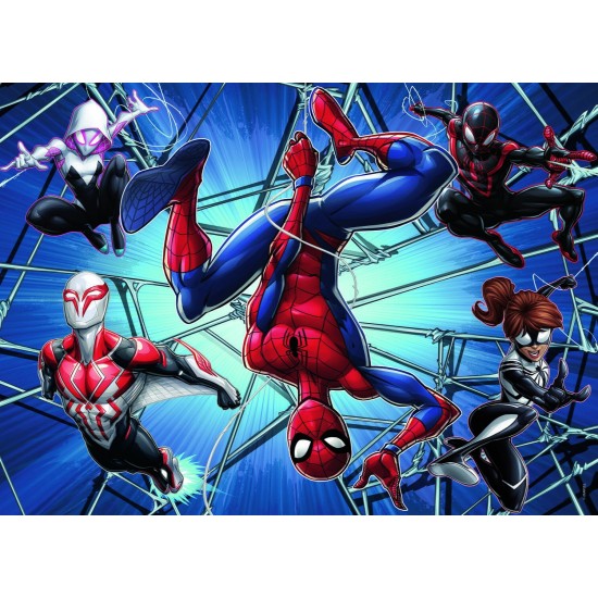 Puzzle-de-colorat---Spiderman-60-de-piese-L99634