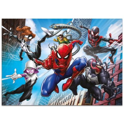 Puzzle-de-colorat-maxi----Spiderman-4-x-48-de-piese-L100385