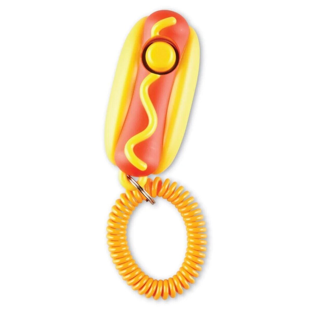 Jucarie-dresaj-caini---Clicker-Hot-dog-LER9381