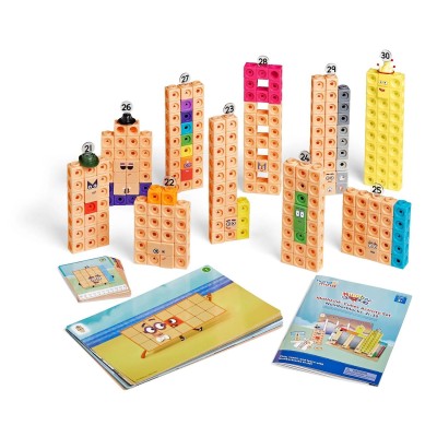 MathLinkCubes-Numberblocks-in-engleza-Set-de-activitati-de-la-21---30-HM96321-UK