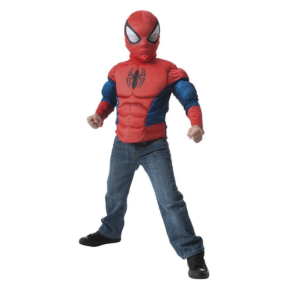 Set-Spiderman---Bluza-cu-muschi--masca-31517