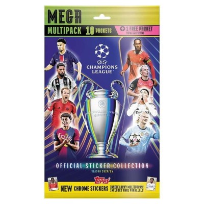 Set-abtibilduri-Mega-Multipack----Topps-2025-UEFA-Champions-League-5053307074507