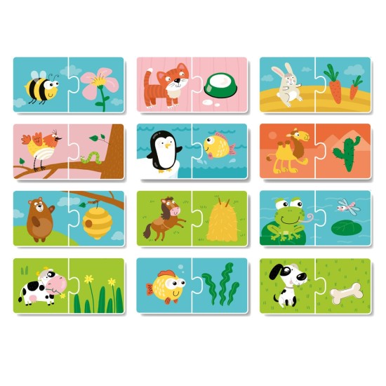 Duo-Puzzle---Hrana-animalelor-2-piese-DO300118