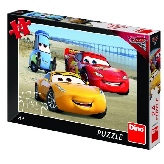 Puzzle---Cars-3-la-mare-24-piese-351585