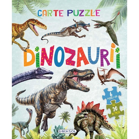 Carte-cu-6-puzzle-uri---Dinozaurii-978-606-024-398-4