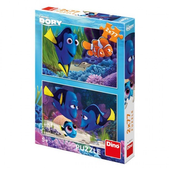 Puzzle-2-in-1---Gasirea-lui-Dory-77-piese-386143