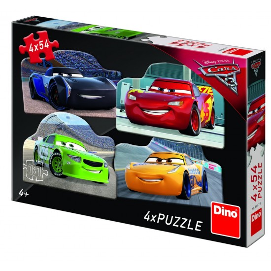 Puzzle-4-in-1---Cars-3-54-piese-333178