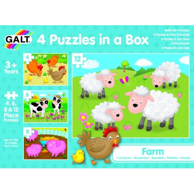 Set-4-puzzle-uri-Animale-de-la-ferma-4-6-8-12-piese-1003913