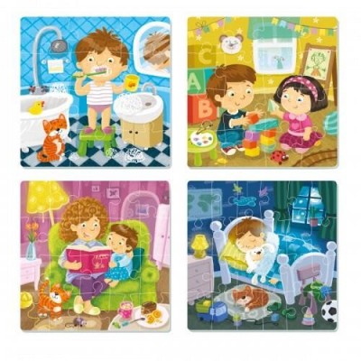 Puzzle-4-in-1---Activitatile-zilnice-12-16-20-24-piese-DO300130