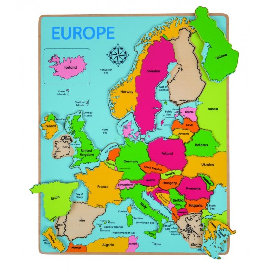 Puzzle-incastru-harta-Europei-BJ048