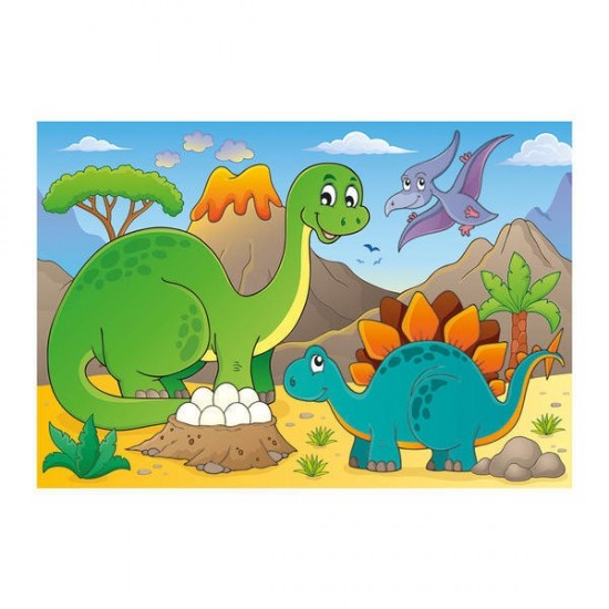 Puzzle---Dinozauri-prietenosi-48-piese-371309