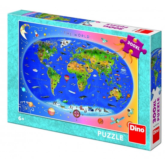 Puzzle-XL---Harta-Lumii-300-piese-472136