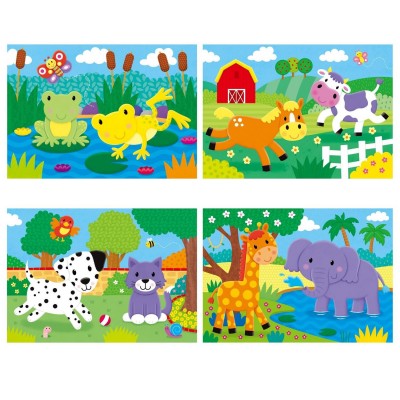 Set-4-puzzle-uri---Animalute-2-3-4-5-piese-1005239