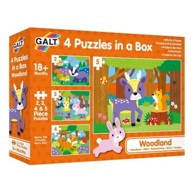 Set-4-puzzle-uri---Animalute-din-padure-2-3-4-5-piese-1005236