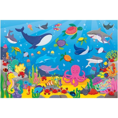 Puzzle-Podea-Numaram-animalute-marine-30-piese-1005371