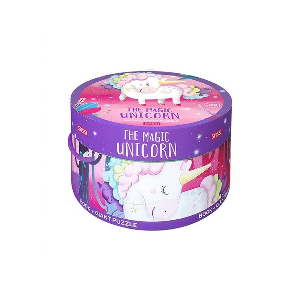 Puzzle-30-piese-cu-carte---Unicorn-978-88-303-0171-9