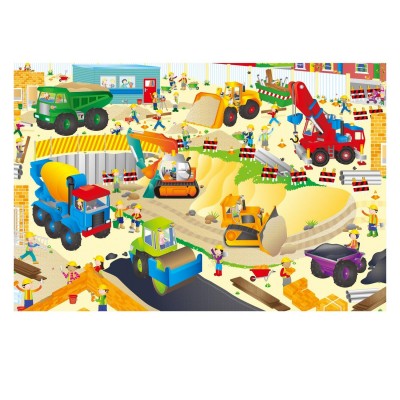 Giant-Floor-Puzzle-Santierul-30-piese-A1013K